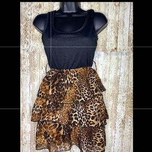 Cheetah print Dress